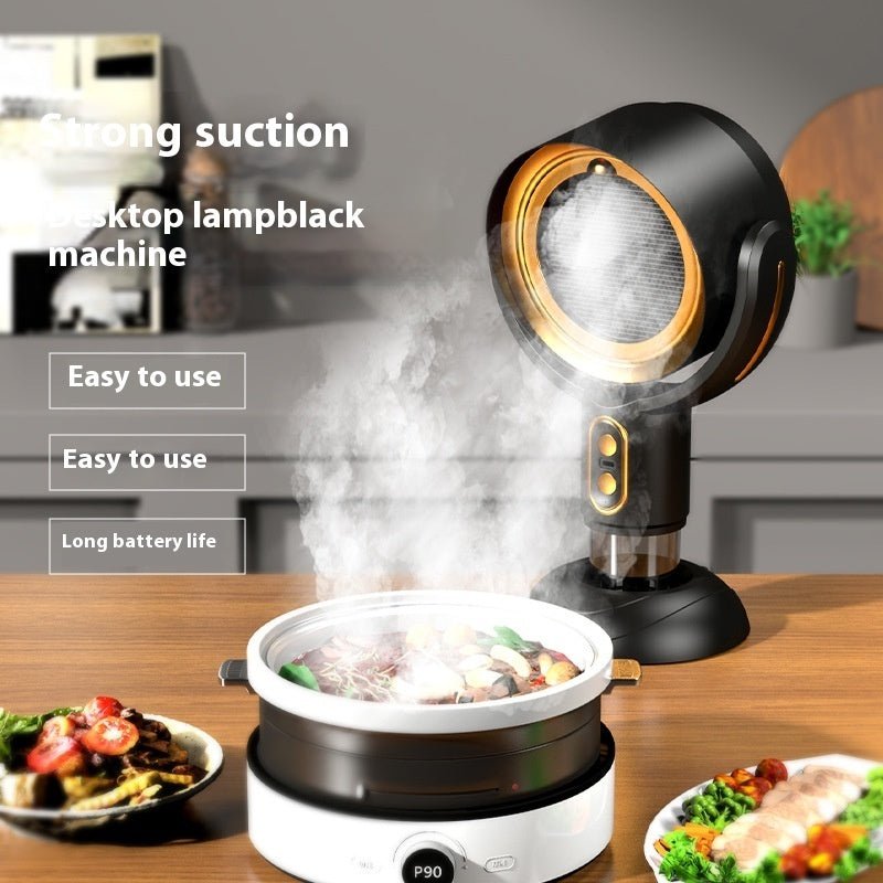 🌬️ Portable Desktop Range Hood – Smoke Removal & Air PurifierAir PurificationTorqelo.com