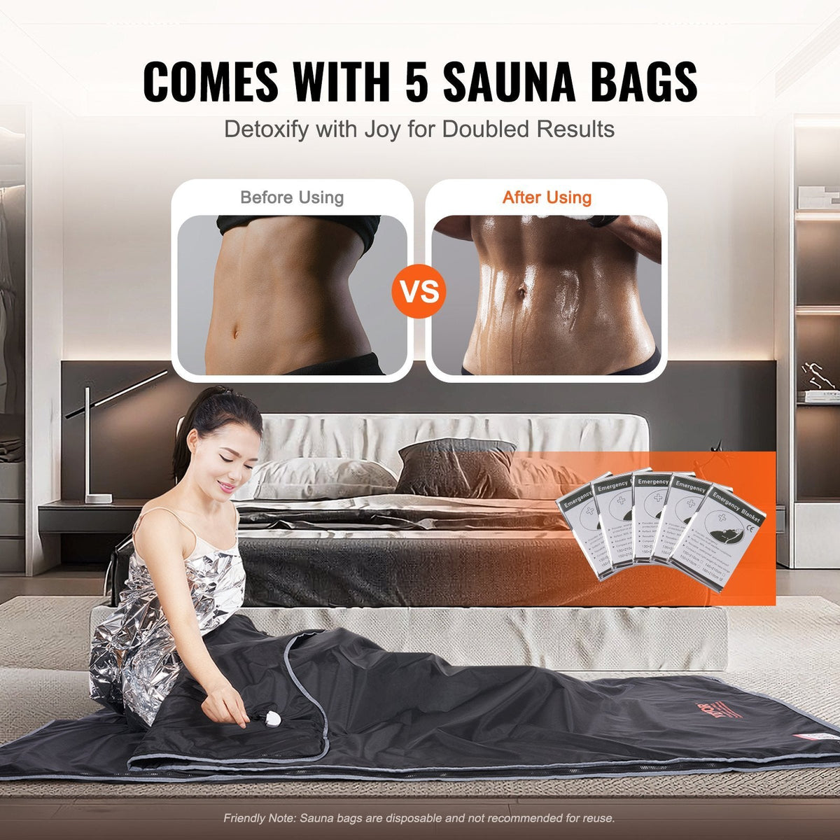 🔥 Portable Far Infrared Sauna BlanketHealth & WellnessTorqelo.com