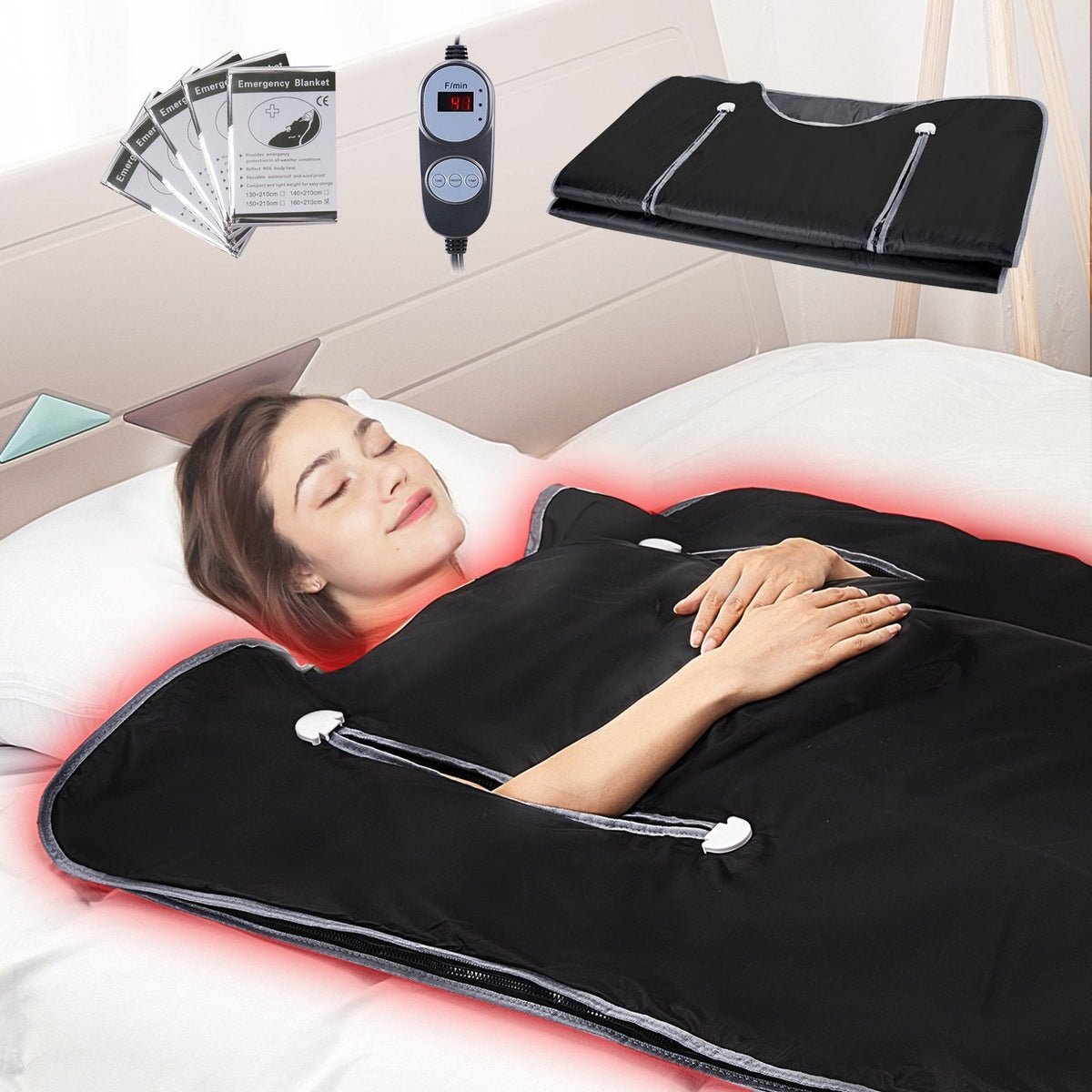 🔥 Portable Far Infrared Sauna BlanketHealth & WellnessTorqelo.com