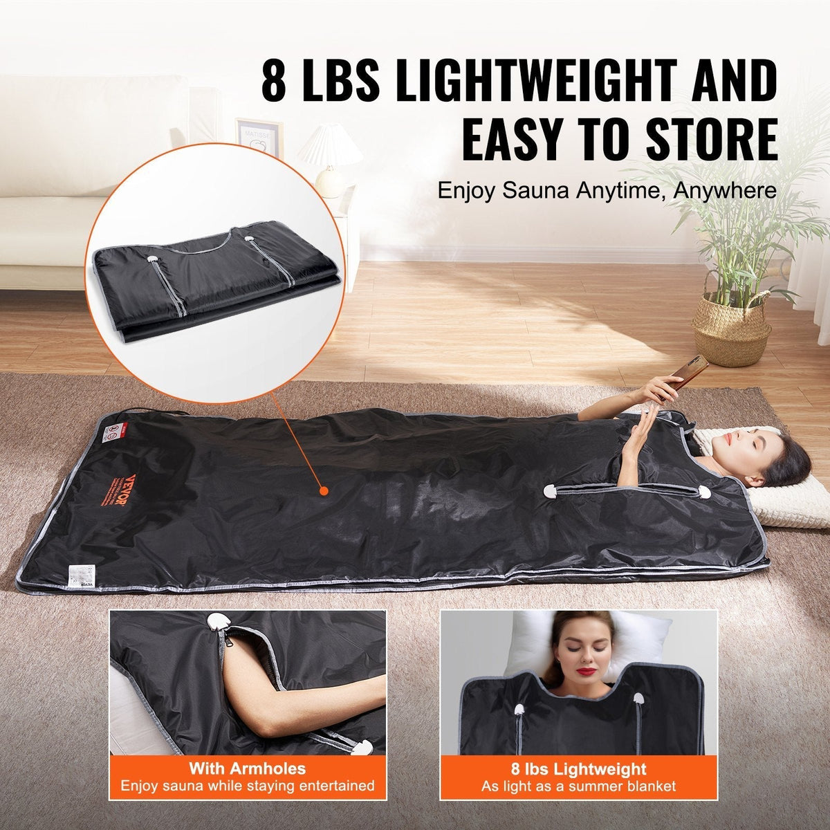 🔥 Portable Far Infrared Sauna BlanketHealth & WellnessTorqelo.com