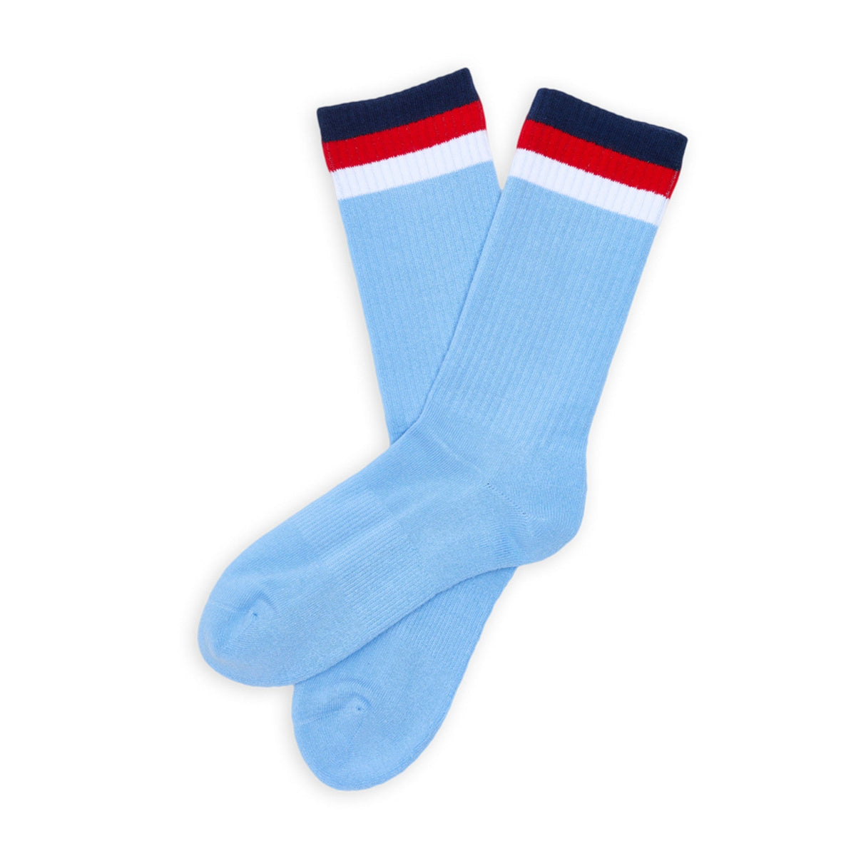 Powder 3 Stripe Crew SocksTeam ColorwaysTorqelo.com