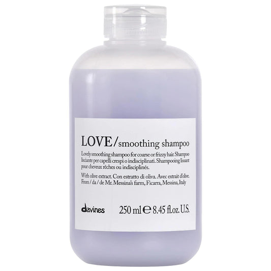 LOVE smoothing shampoo for frizzy hair with minuta olive extract