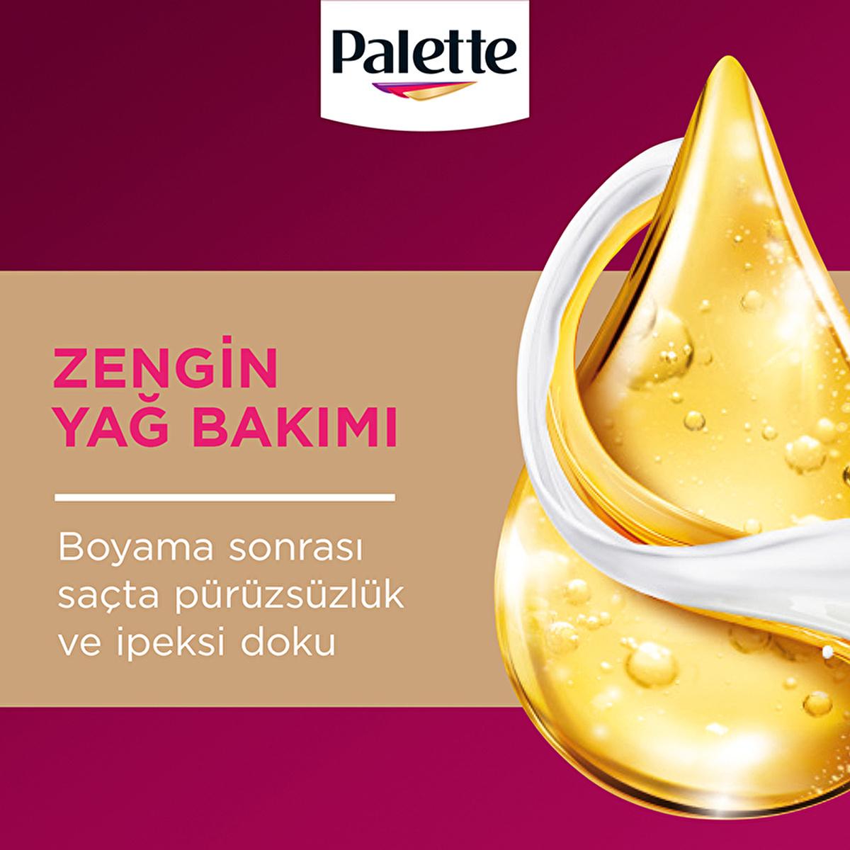 Palette Deluxe 8-0 Honey Blonde Hair Dye - Permanent, Long Lasting Color & Shine, Deep Nourishment with Oils by Beauty Care Bag