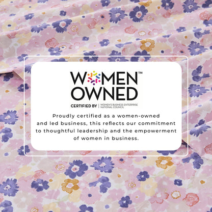 Watercolor Floral Sheet Set - Delia Collection by Great Bay Home