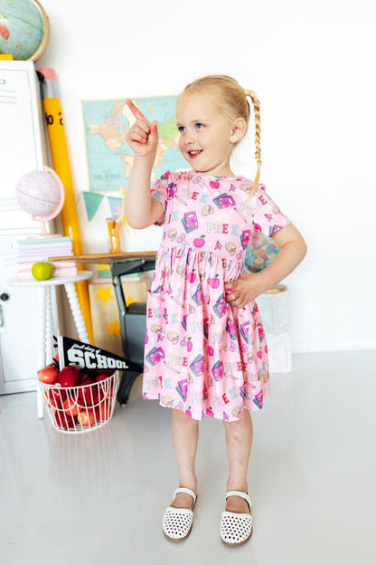 Pre-K S/S Pocket Twirl DressTwirl Dress - S/S - PocketTorqelo.com
