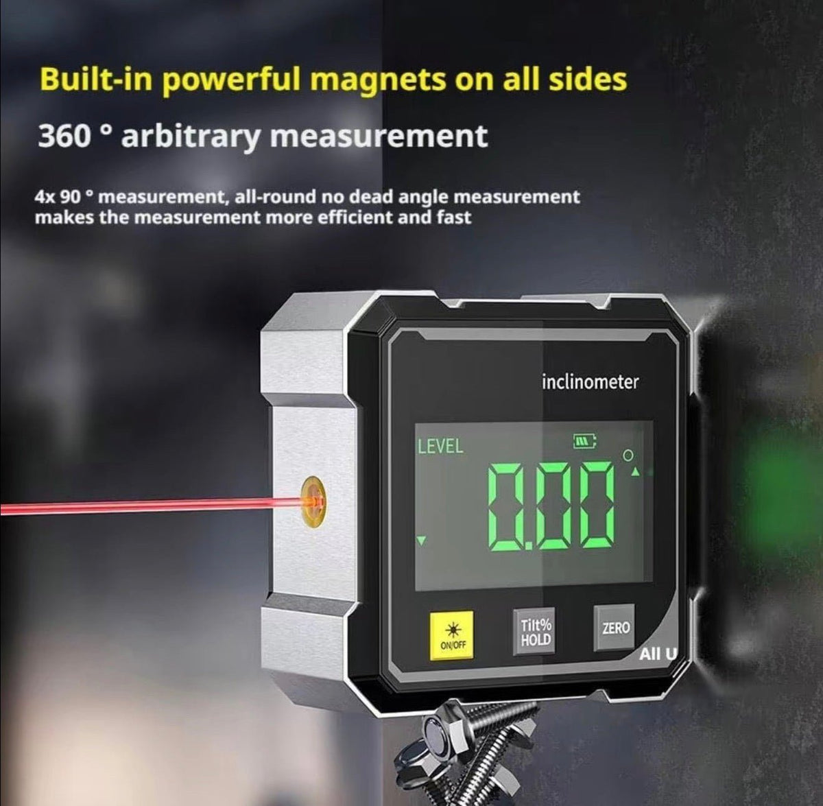 PrecisionBeam Angle MeterTorqelo.com