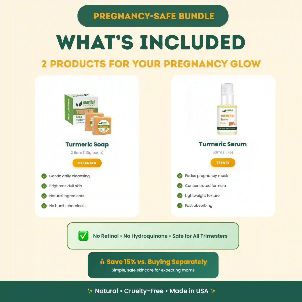 Pregnancy-Safe Glow by AMVital