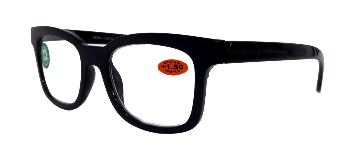 Premium Reading Glasses High End Reading Glass +1.25 to +3 magnifying glasses, Square. optical Frames by NY Fifth Avenue