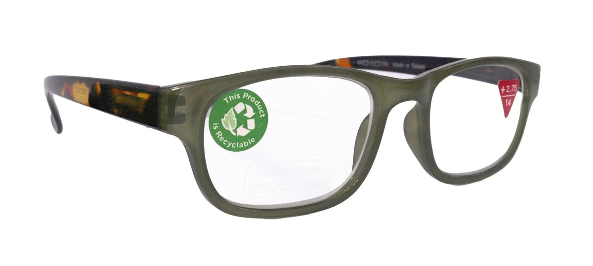 Premium Reading Glasses High End Reading Glass +1.25 to +6.00 magnifying glasses, Square. optical Frames by NY Fifth Avenue