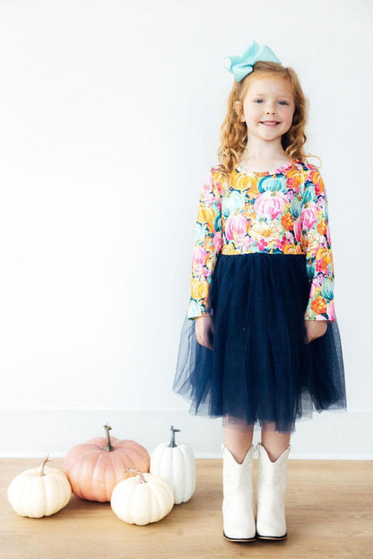 Preppy Patch L/S Tutu DressTutu Dress L/STorqelo.com