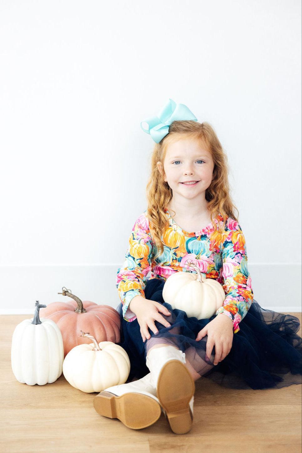 Preppy Patch L/S Tutu DressTutu Dress L/STorqelo.com