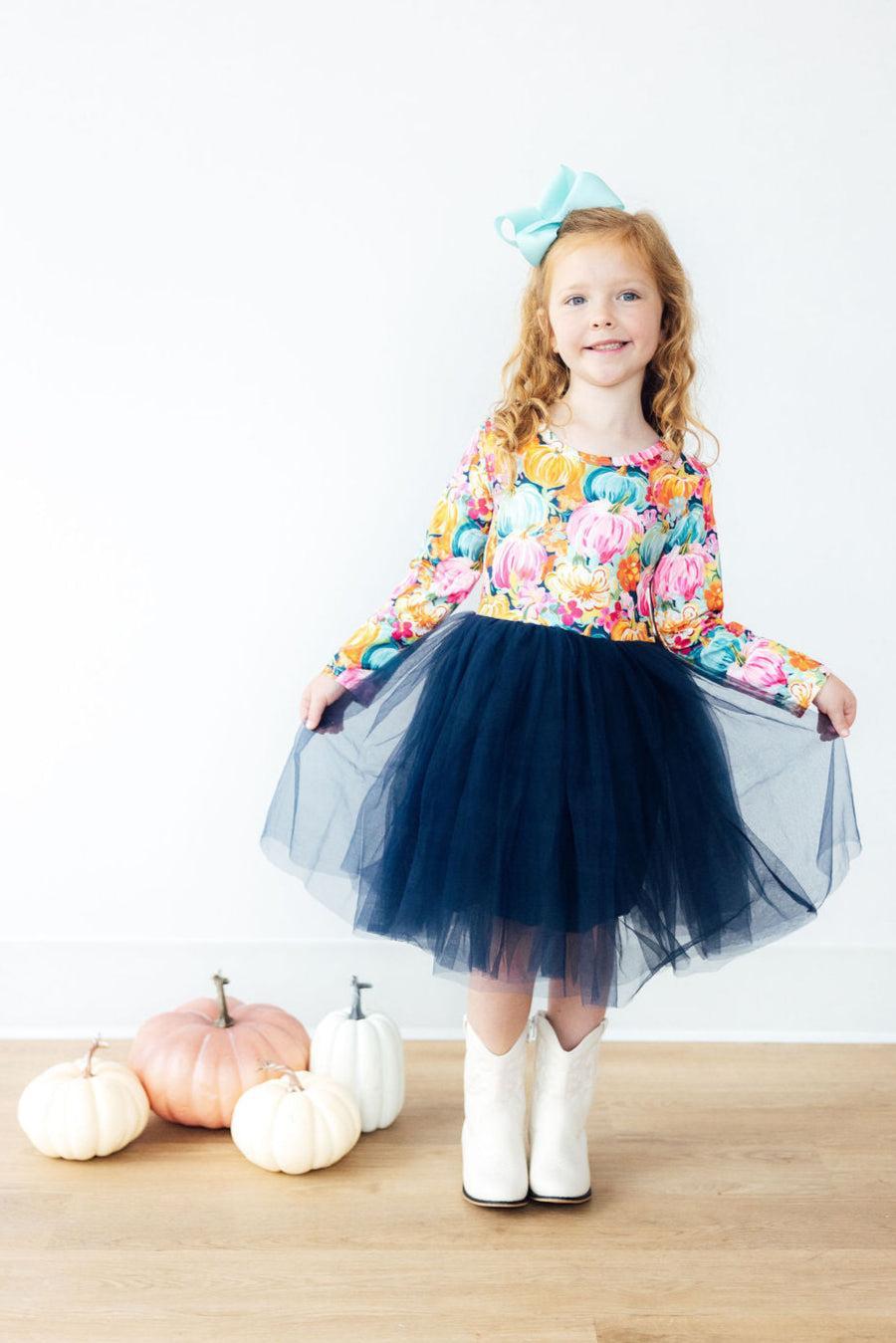 Preppy Patch L/S Tutu DressTutu Dress L/STorqelo.com