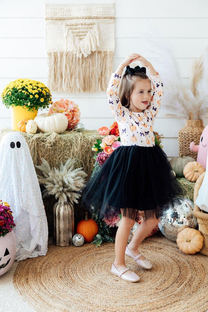 Pretty in Pumpkin L/S Tutu DressTutu Dress L/STorqelo.com