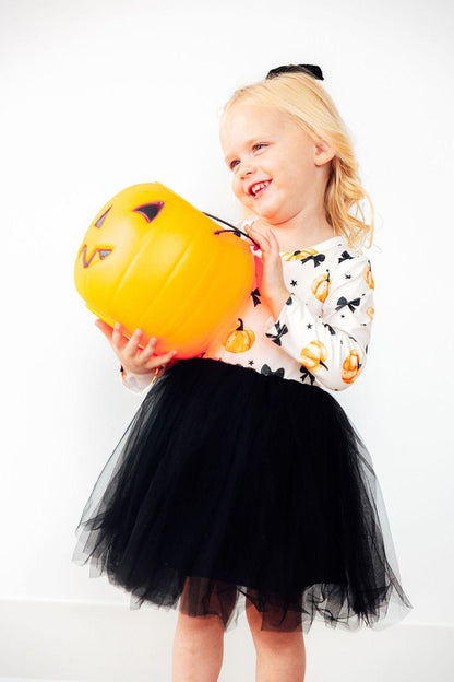 Pretty in Pumpkin L/S Tutu DressTutu Dress L/STorqelo.com
