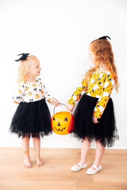 Pretty in Pumpkin L/S Tutu DressTutu Dress L/STorqelo.com