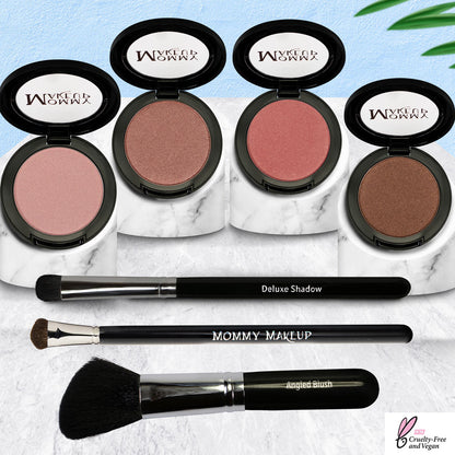 Pretty Perfect set of 4 pressed powder eye and cheek colors