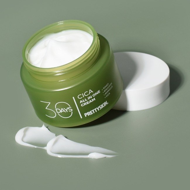 PRETTYSKIN 30 Days All-in-One Cica Cream 100ml by Seoulia