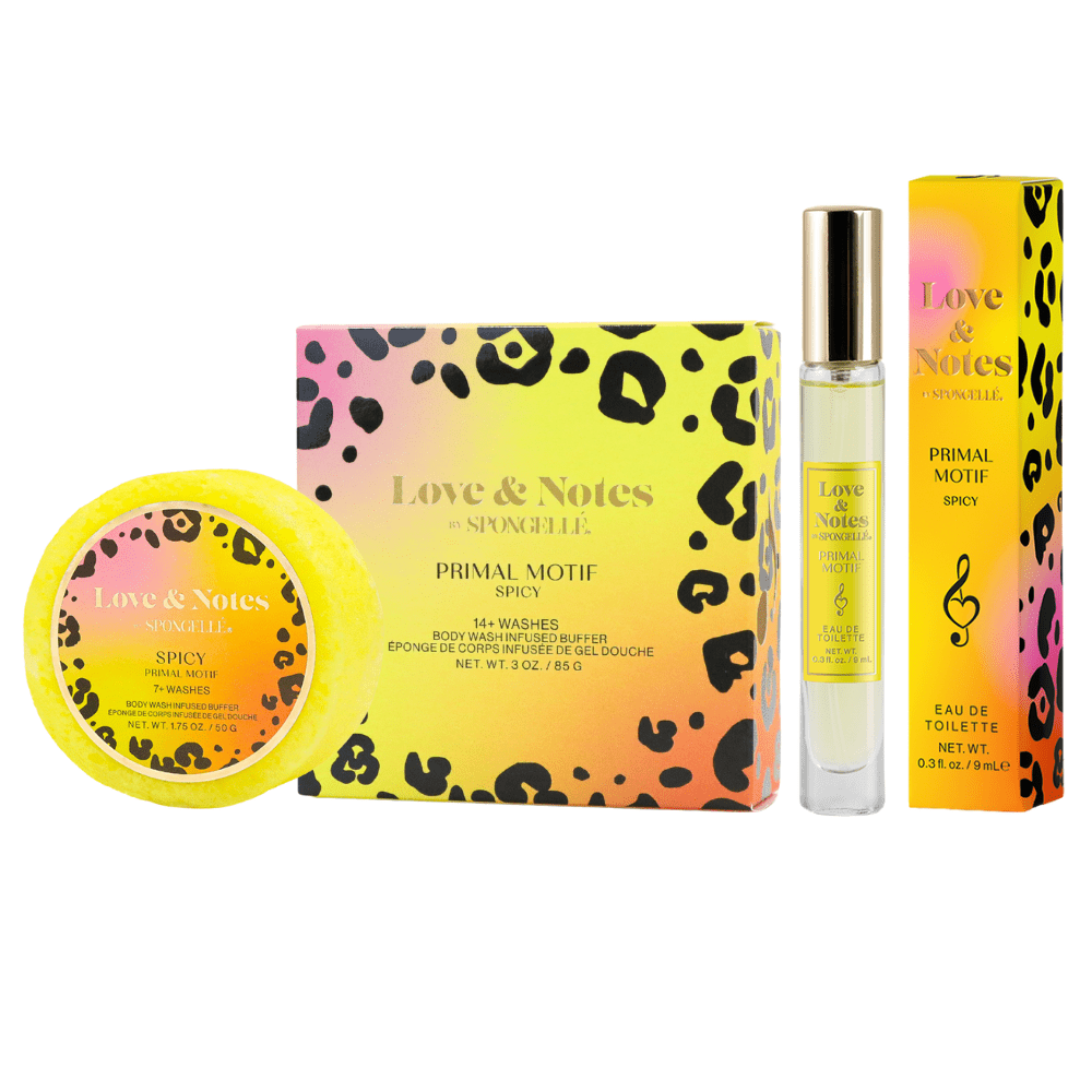 Primal Motif Love & Notes Trio SetBody Wash Infused BufferTorqelo.com