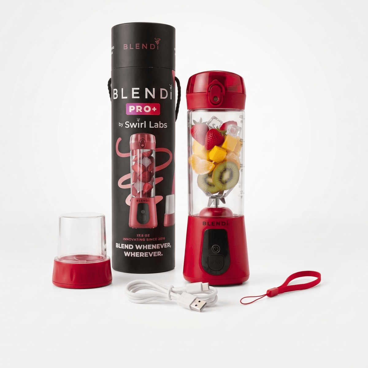 Pro+ Ice Crushing Portable Blender (17oz)Torqelo.com