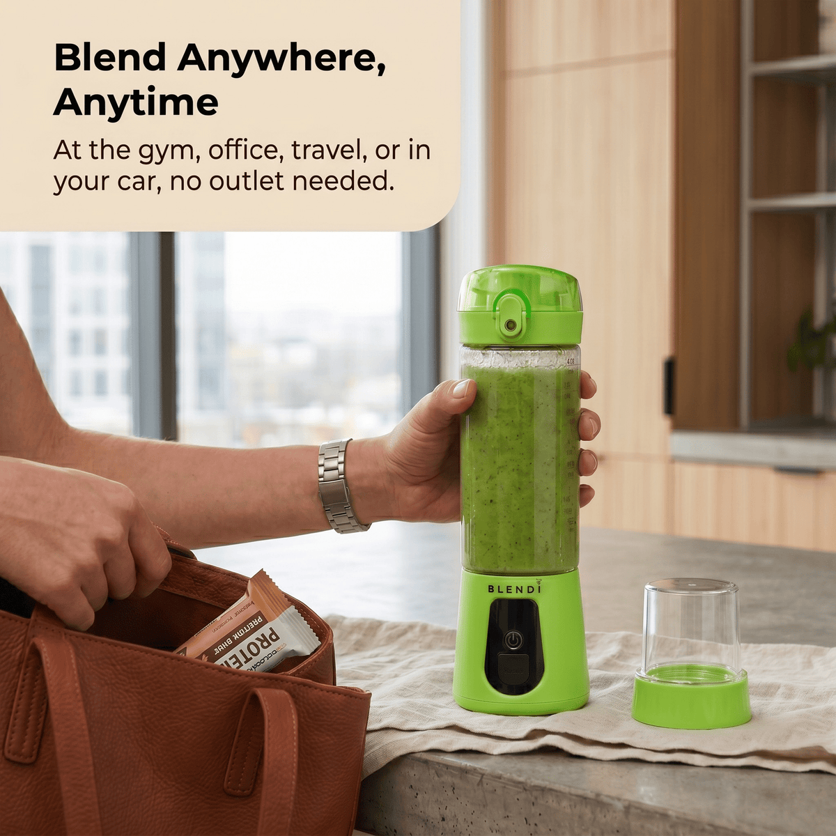 Pro+ Ice Crushing Portable Blender (17oz)Torqelo.com