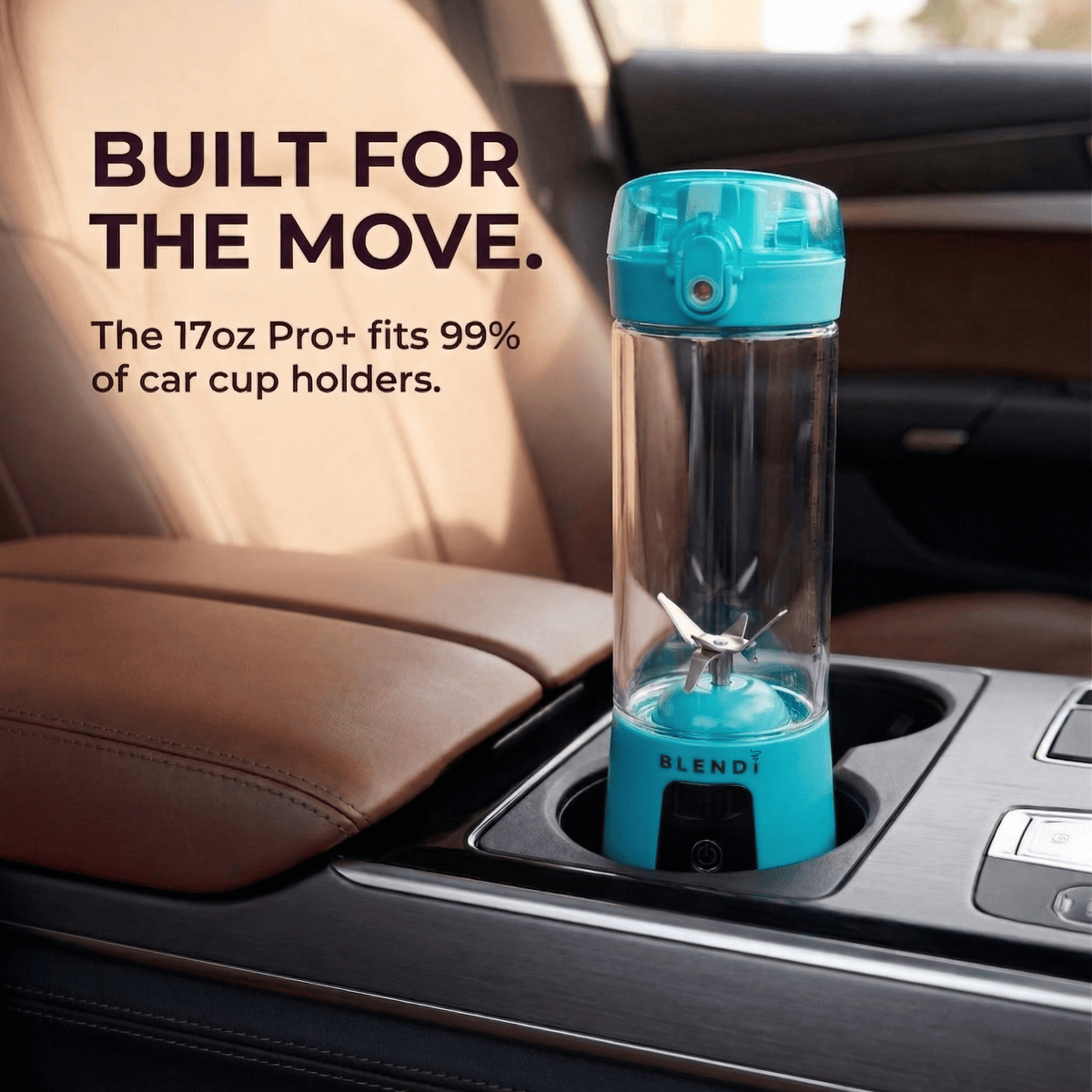 Pro+ Ice Crushing Portable Blender (17oz)Torqelo.com