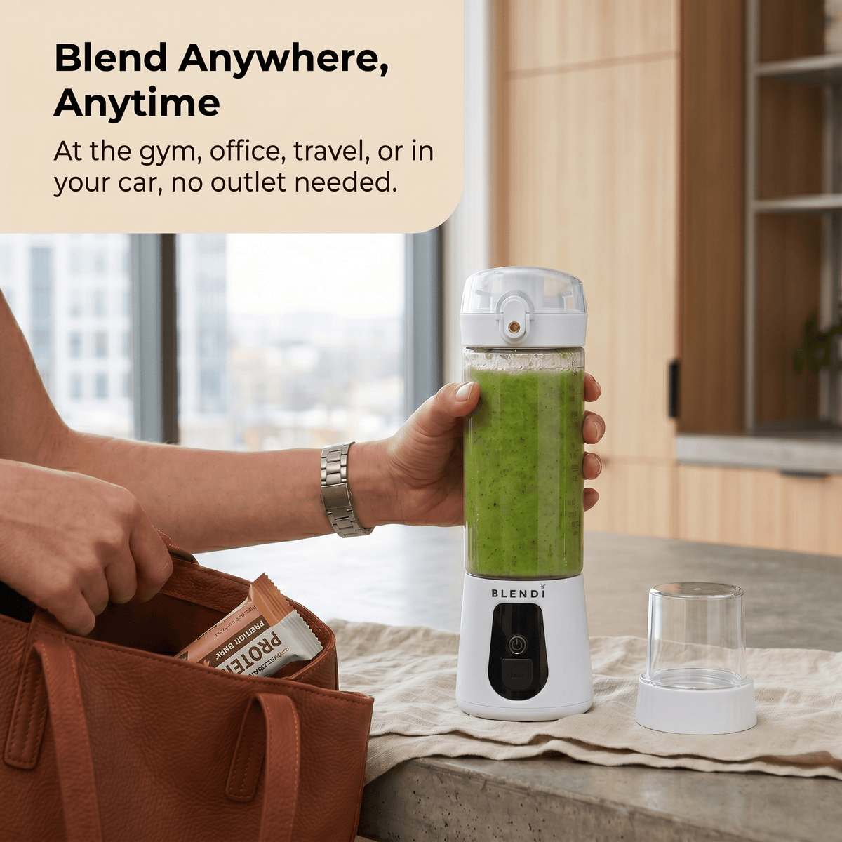 Pro+ Ice Crushing Portable Blender (17oz)Torqelo.com