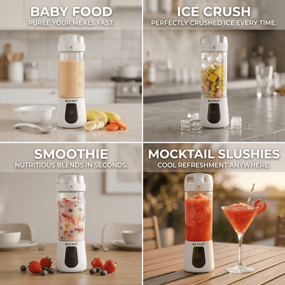 Pro+ Ice Crushing Portable Blender (17oz)Torqelo.com