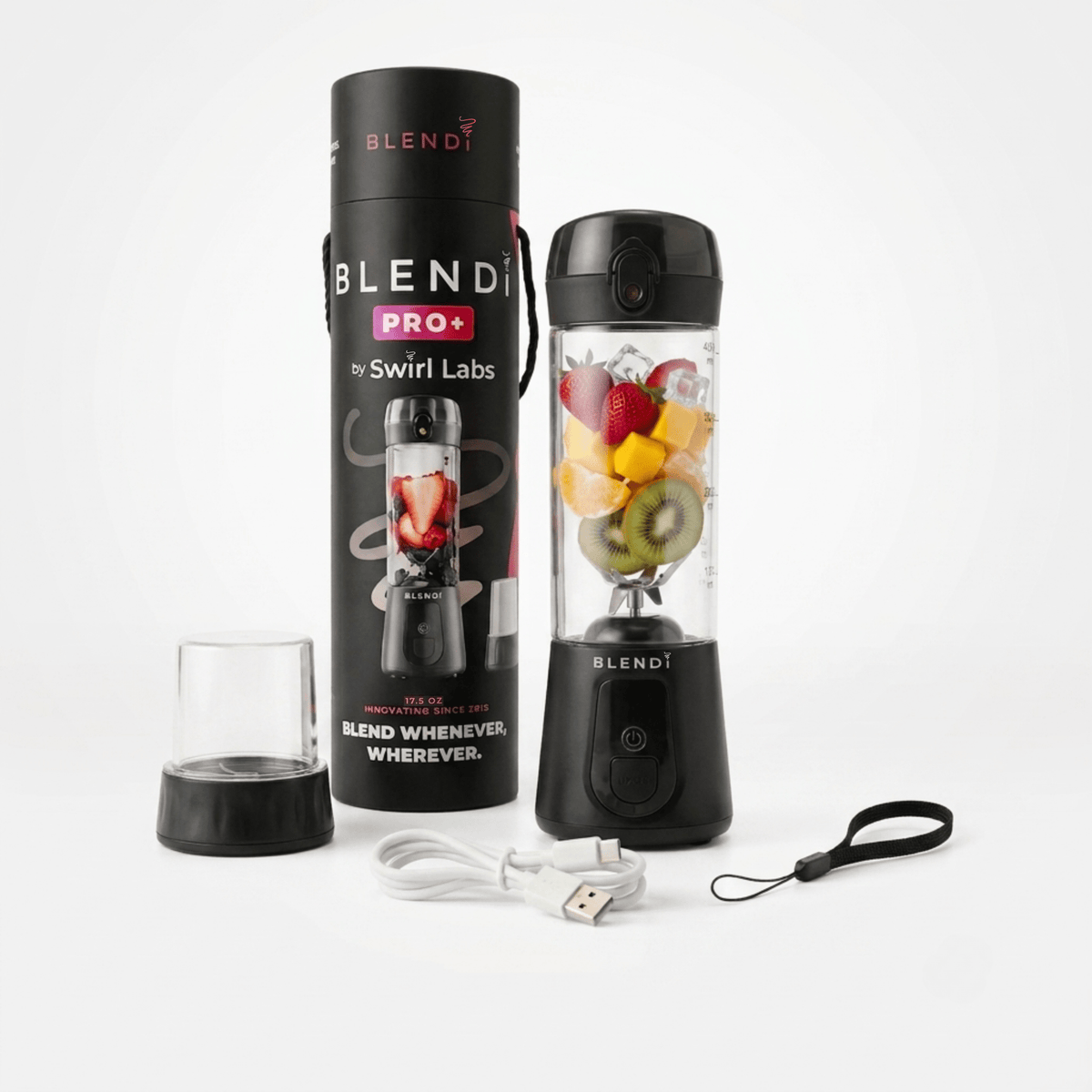 Pro+ Ice Crushing Portable Blender (17oz)Torqelo.com