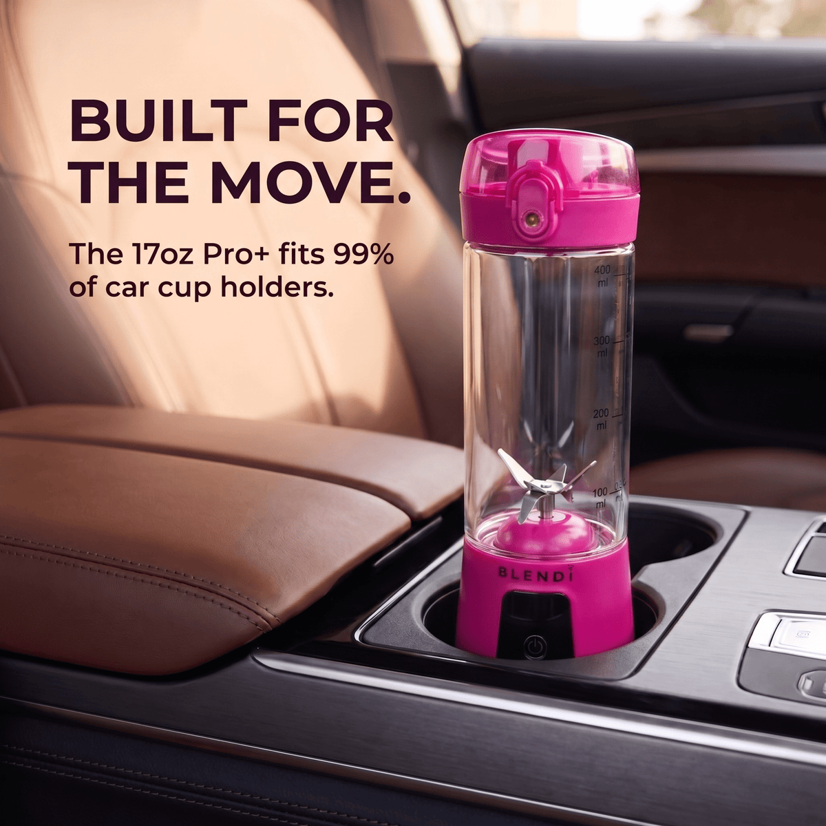 Pro+ Ice Crushing Portable Blender (17oz)Torqelo.com