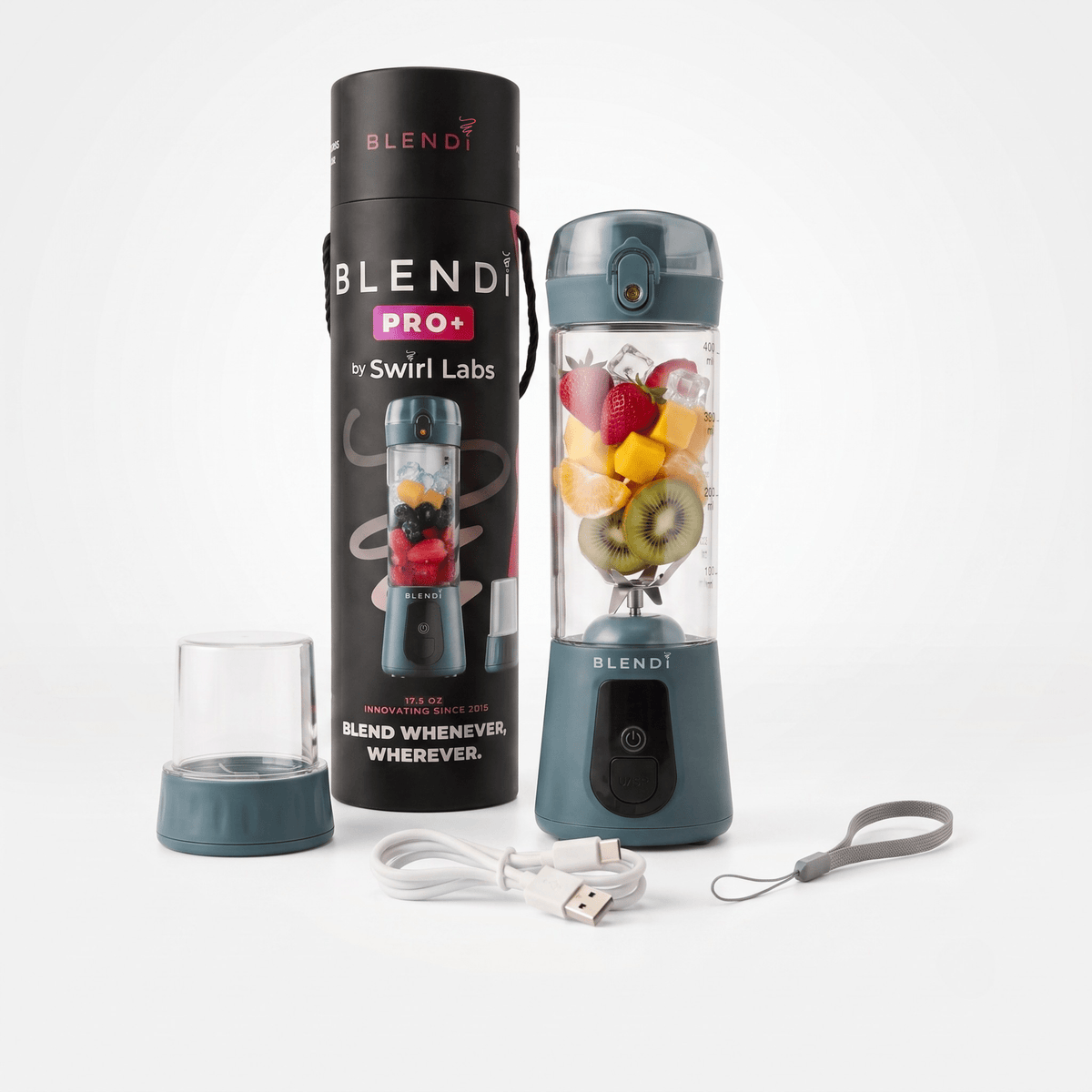 Pro+ Ice Crushing Portable Blender (17oz)Torqelo.com