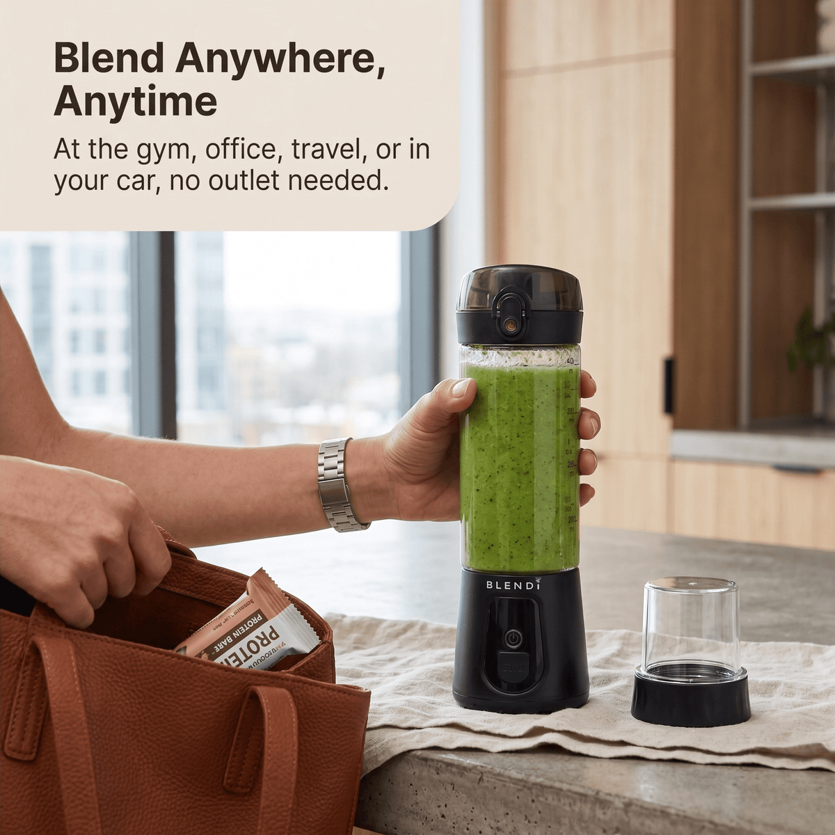 Pro+ Ice Crushing Portable Blender (17oz)Torqelo.com