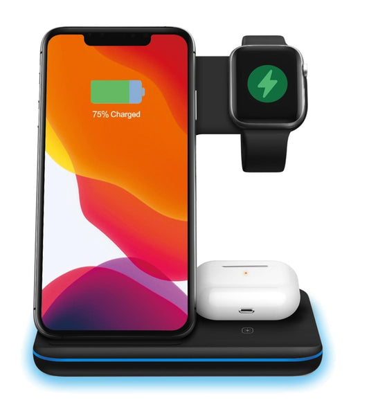 3-in-1 15W wireless charging station by Yellow Pandora