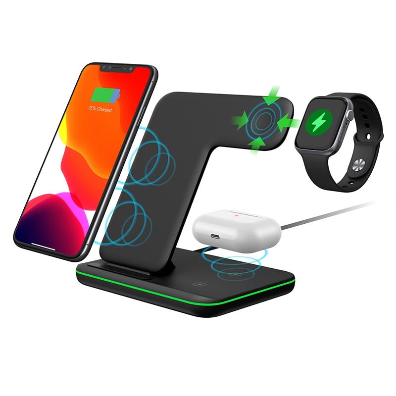3-in-1 15W wireless charging station by Yellow Pandora, view 3