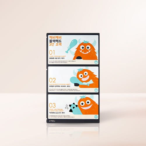 A'pieu Goblin Blackhead 3-Step Nose Pack 3 SET(9pcs) by SEOUVARA