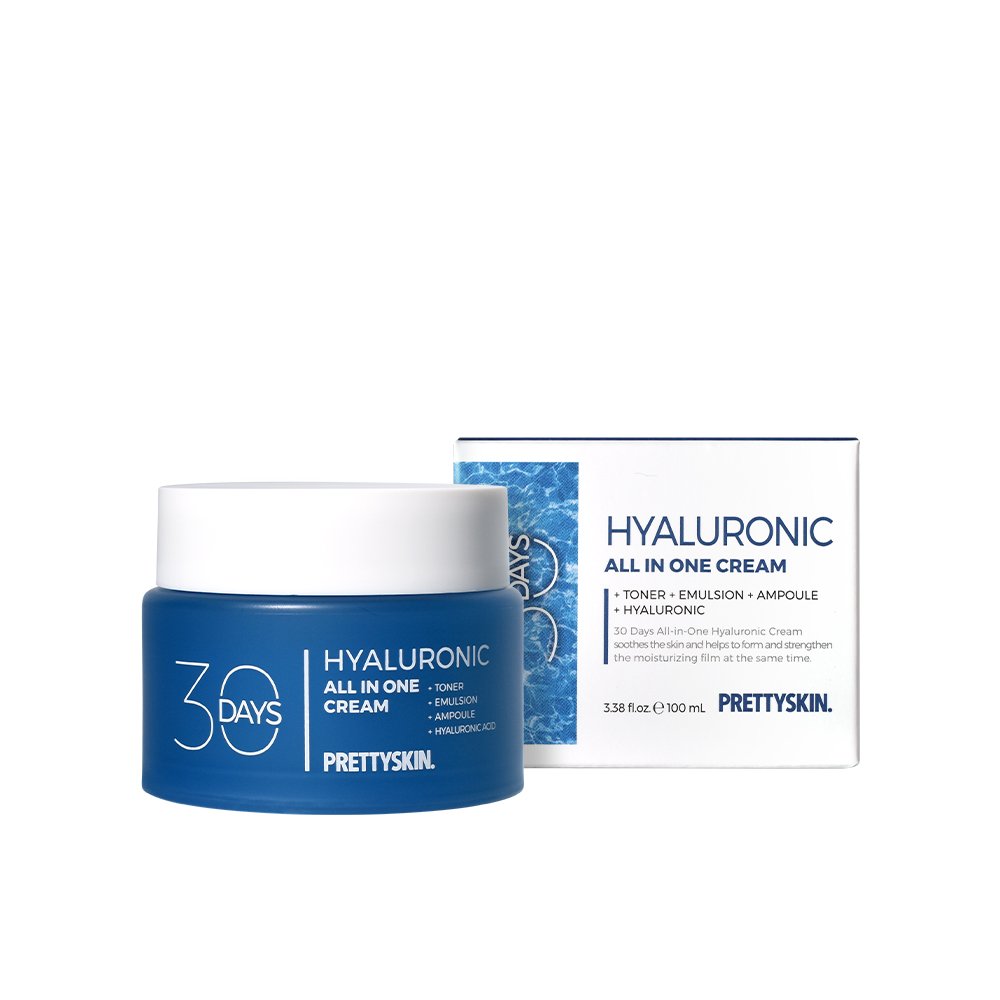 PRETTYSKIN 30 Days All-in-One Hyaluronic Cream 100ml by Seoulia