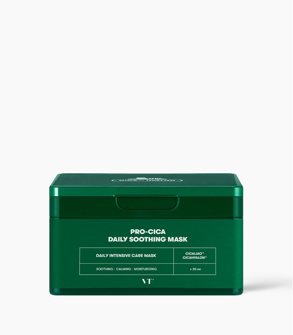VT Cica Daily Soothing Mask 350g/30ea by SEOUVARA