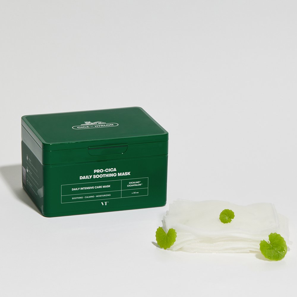 VT Cica Daily Soothing Mask 350g/30ea by SEOUVARA