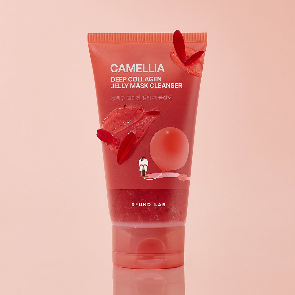 Round Lab Camellia Deep Collagen Jelly Mask Cleanser 150ml by SEOUVARA