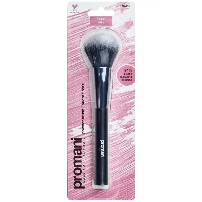 Promani Powder Brush PR-451 for Flawless Setting 1 pc by Beauty Care Bag