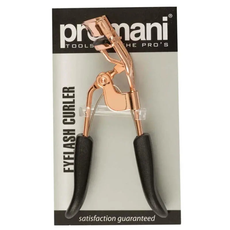 Promani Rose Gold Eyelash Curler for Lifted Lashes by Beauty Care Bag