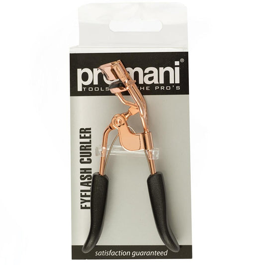 Promani Rosegold Eyelash Curler - Elegant Makeup Tool for Voluminous LashesHair AccessoriesTorqelo.com