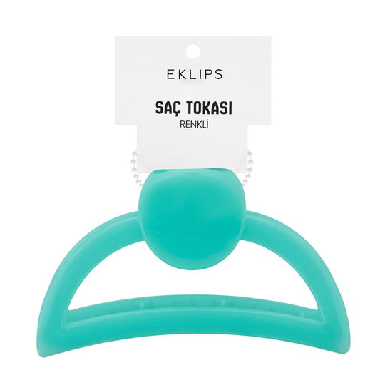 Eklips Mint Green Claw Clip for Secure Hair Styling by Beauty Care Bag
