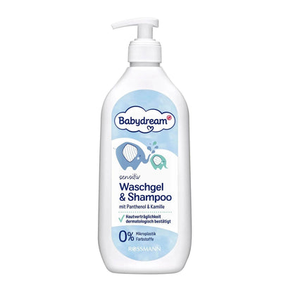 Babydream Chamomile Baby Hair & Body Wash 500 ml by Beauty Care Bag