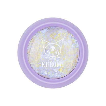 Soda Hello Kitty Ultra Violet Glitter Gel 002 Ufo - Long Lasting Cosmetic Glitter Gel for Social Media Makeup by Beauty Care Bag