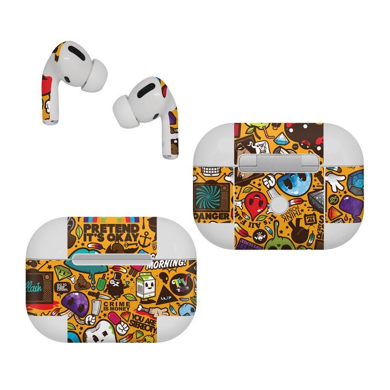 Psychedelic - Apple AirPods Pro SkinAudio SkinsTorqelo.com