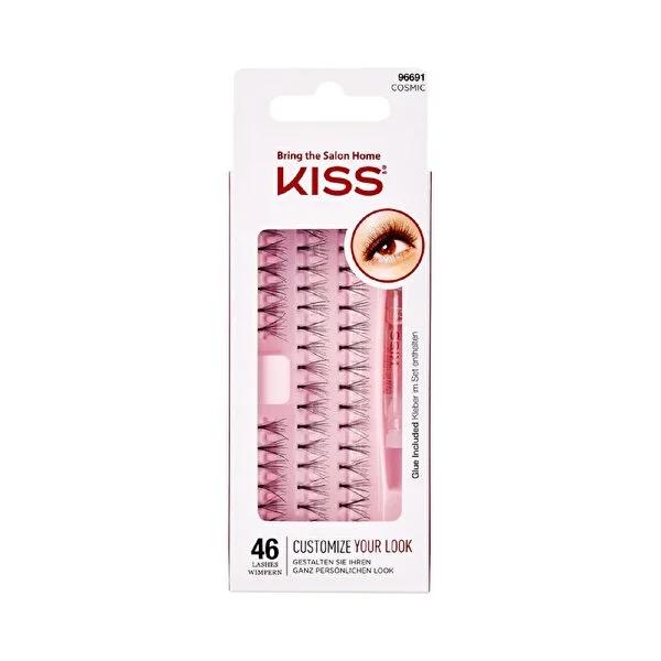 Kiss i-Envy Short False Eyelashes - 100% Human Hair for Natural Look, Easy Application, Lightweight Comfort - Achieve Stunning Eyes Instantly. by Beauty Care Bag