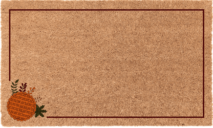 Pumpkin Border PersonalizedTorqelo.com