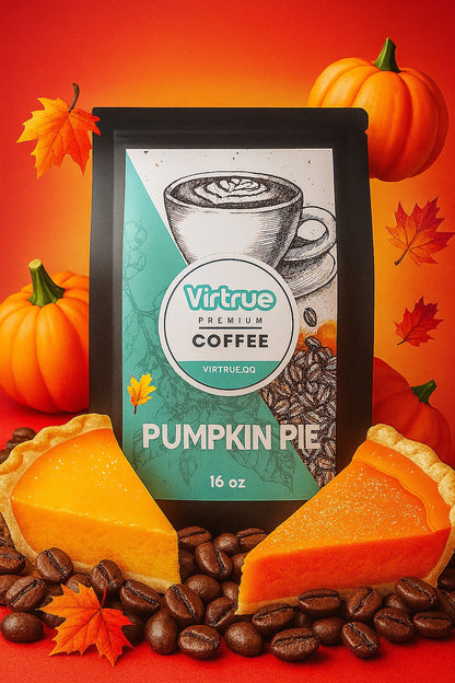 Pumpkin Pie flavored coffee, 16 oz bag