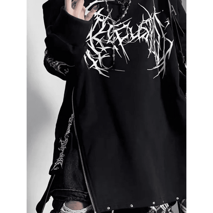 Punk Harajuku Off Shoulder TeeT-ShirtsTorqelo.com