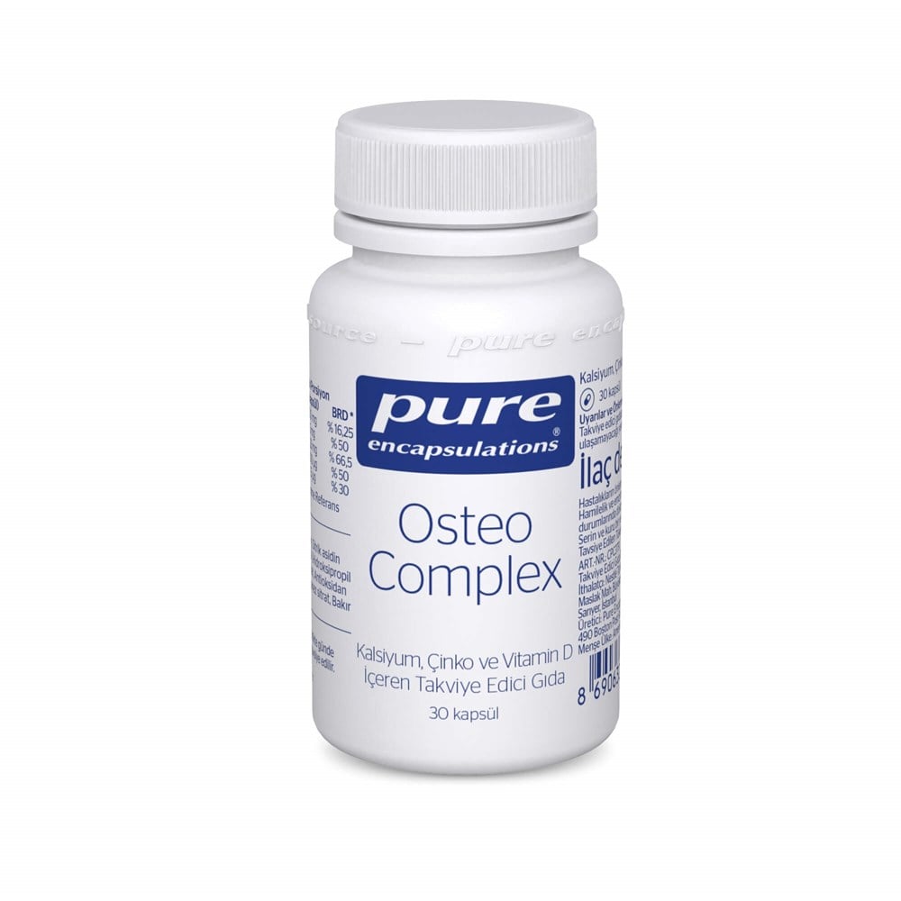 Pure Osteo Complex 30 CapsulesVitamin & SupplementTorqelo.com